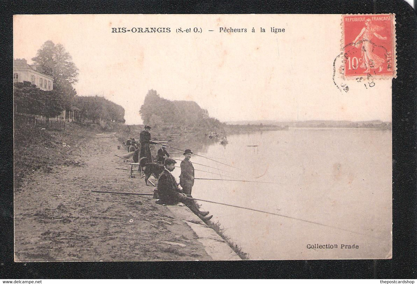 ESSONE RIS ORANGIS PECHEURS S LA LIGNE FISHING   MORE FRANCE FOR SALE @1 EURO OR LESS - Ris Orangis