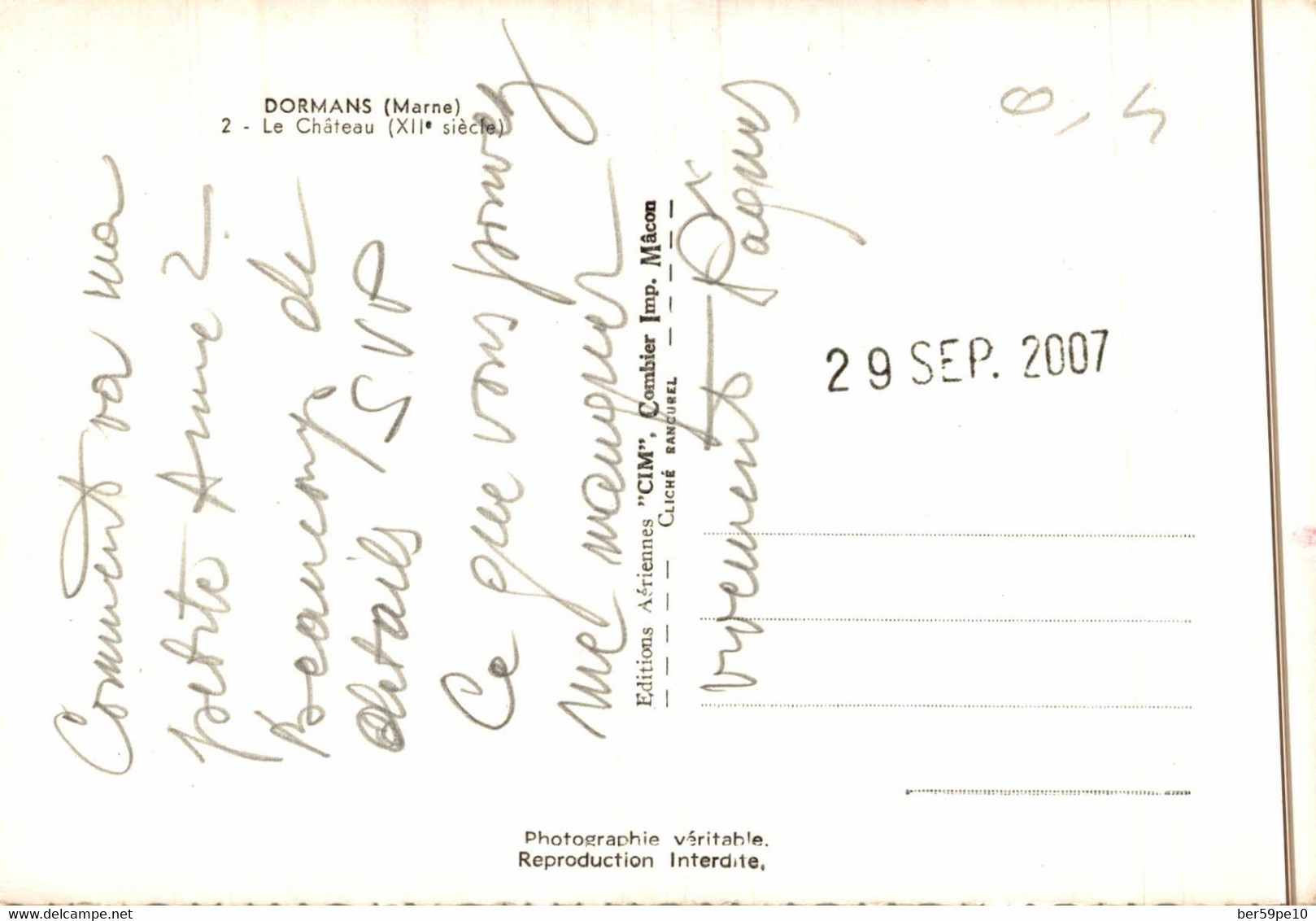 51 DORMANS LE CHATEAU - Dormans