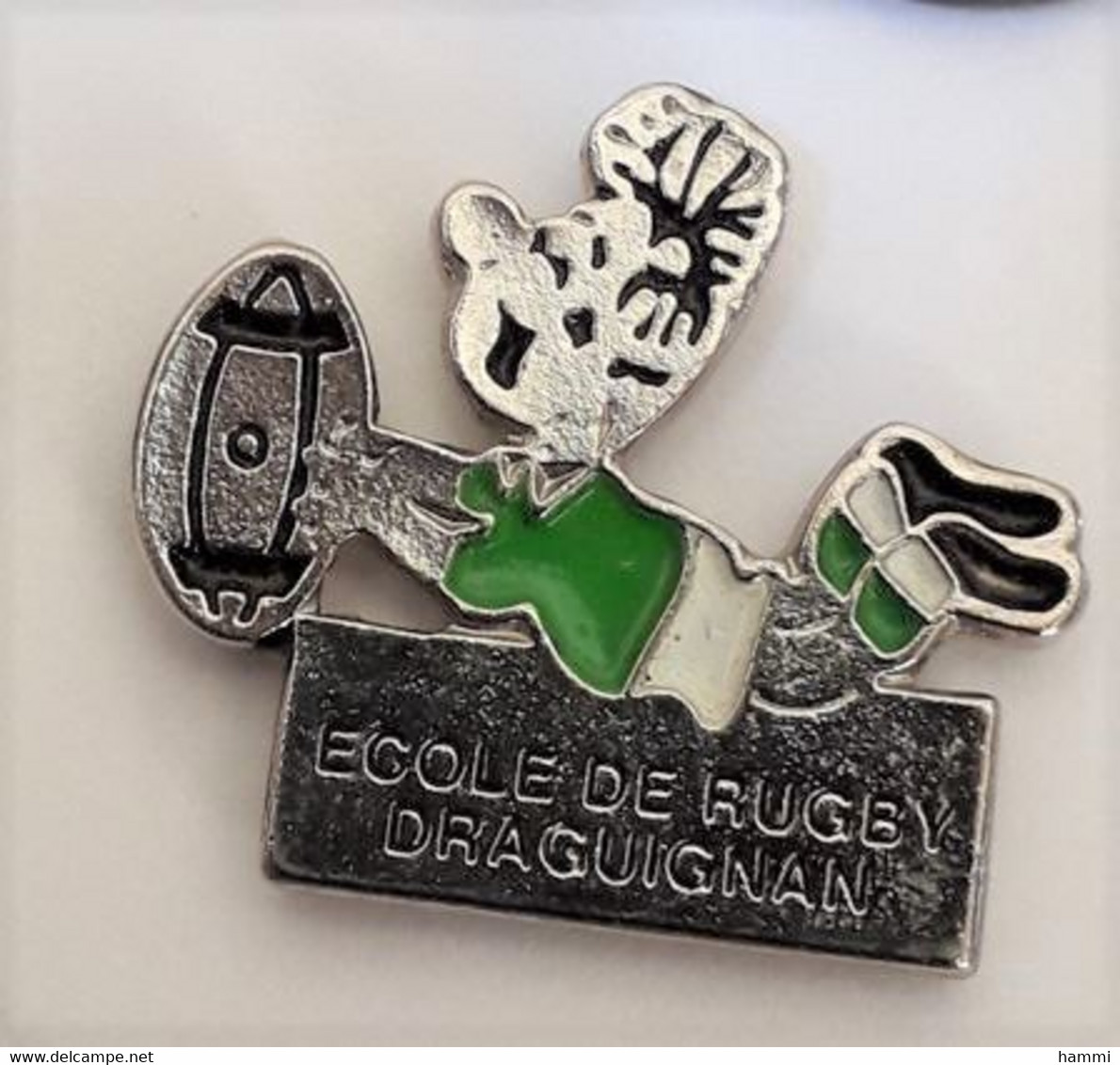 QQ197 Pin's école Rugby DRAGUIGNAN VAR Achat Immédiat - Rugby