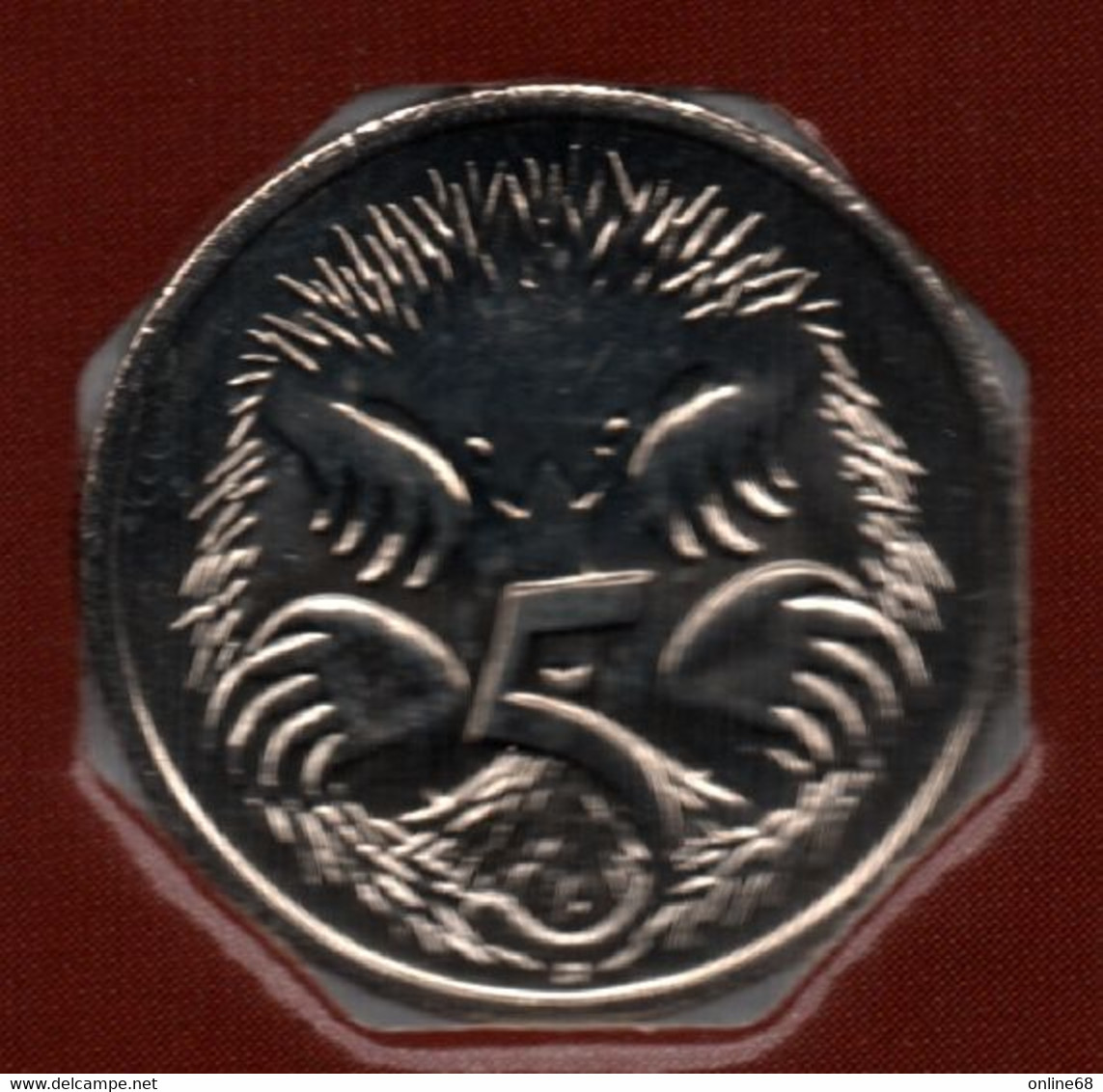 AUSTRALIA 5 CENTS 2005 KM# 401 Echidna  QEII - 5 Cents