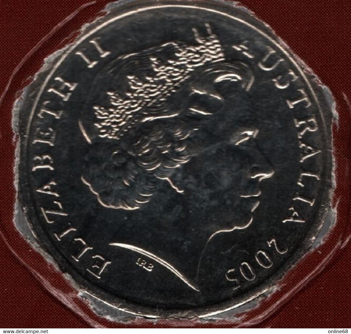 AUSTRALIA 10 CENTS 2005 KM# 402 Ménure  QEII - 10 Cents
