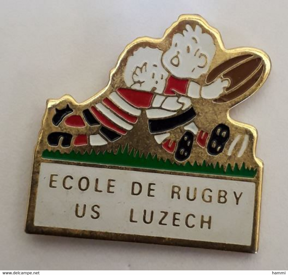 QQ290 Pin's école Rugby US LUZECH LOT Achat Immédiat - Rugby