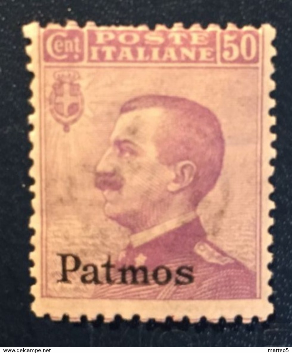 1912 - Italia Regno - Isole Dell'Egeo - Patmos 50 Cent - Nuovo  - A1 - Egée (Patmo)