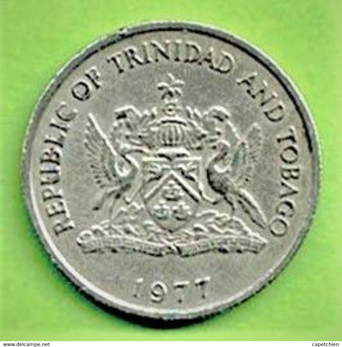 TRINITE ET TOBAGO / 25 CENTS / 1977 - Trinidad & Tobago