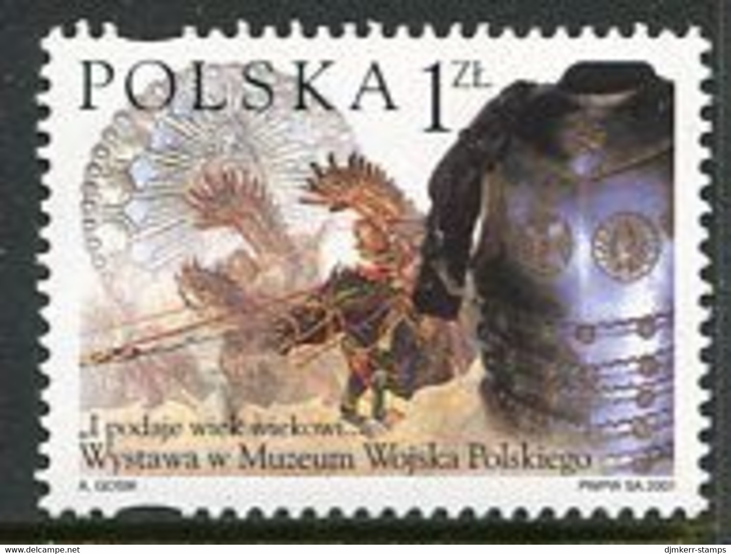 POLAND 2001 Military Museum Exhibition MNH / **.  Michel 3919 - Neufs