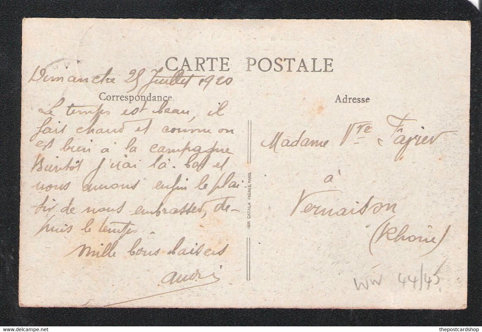 CPA 77 GOUVERNES No.5 L'EGLISE ET LE PRESBYTERE EDITION GENDRER MORE FRANCE LISTED FOR SALE @1 EURO OR LESS - Autres & Non Classés