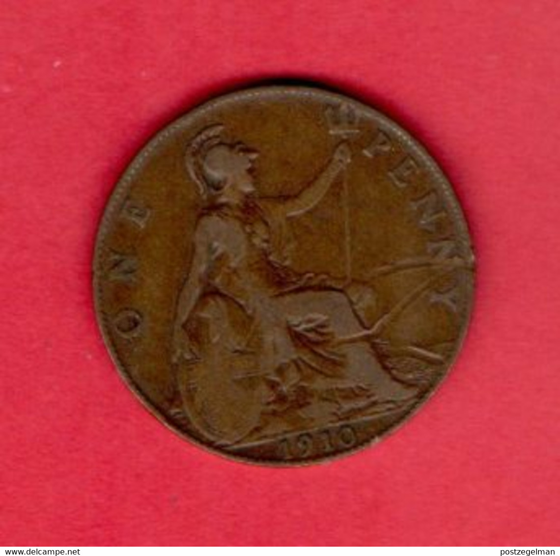 UK, 1906,  1 Penny , Edward VII, KM794.2, C2241 - D. 1 Penny