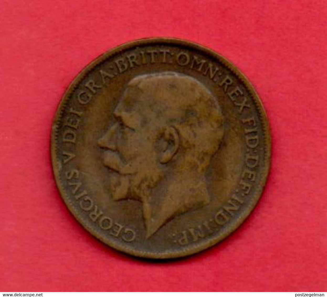 UK, 1911,  1 Penny , George V, KM810, C2239 - D. 1 Penny