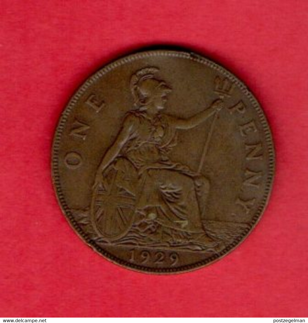 UK, 1929,  1 Penny , George V, KM838, C2242 - D. 1 Penny
