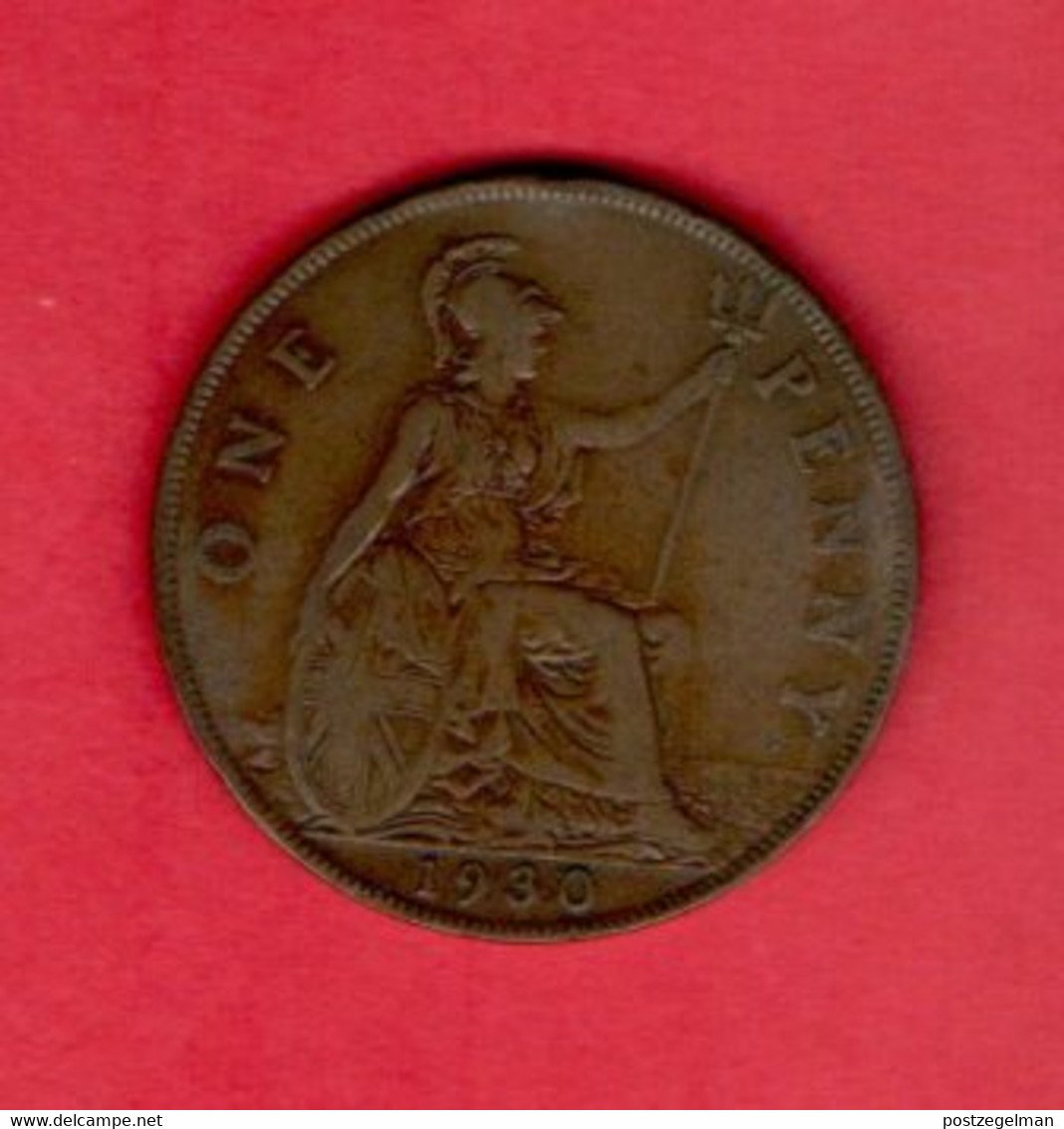 UK, 1930,  1 Penny , George V, KM838, C2243 - D. 1 Penny