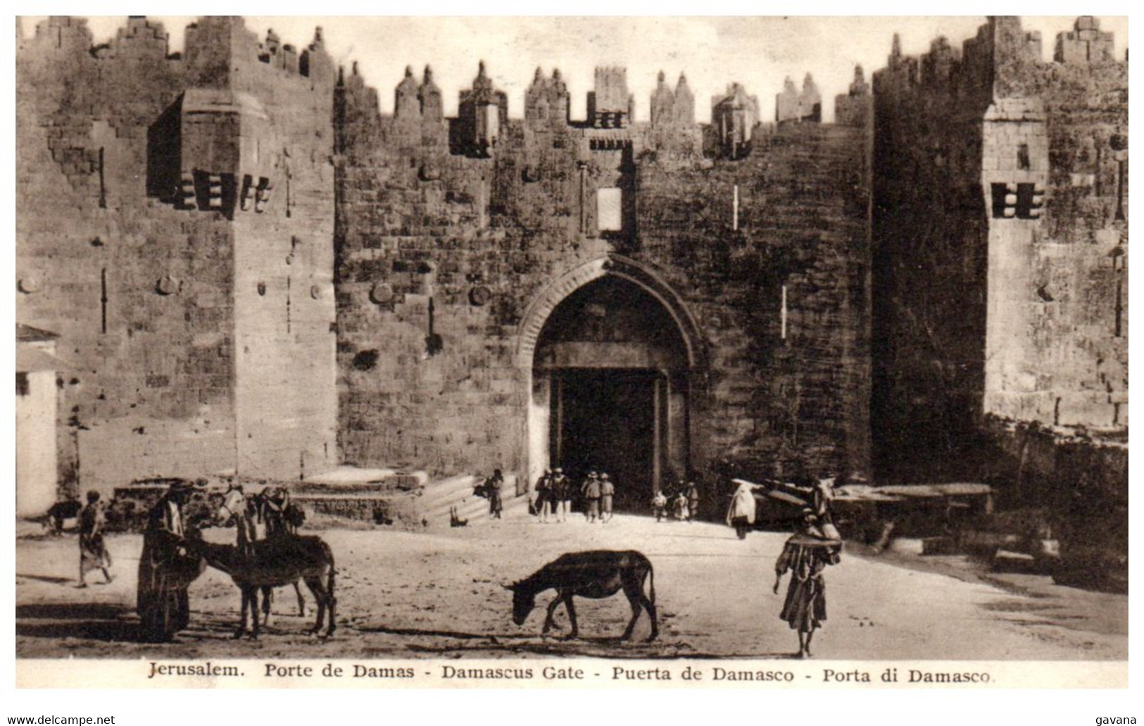 JERUSALEM - Porte De Damas - Israel