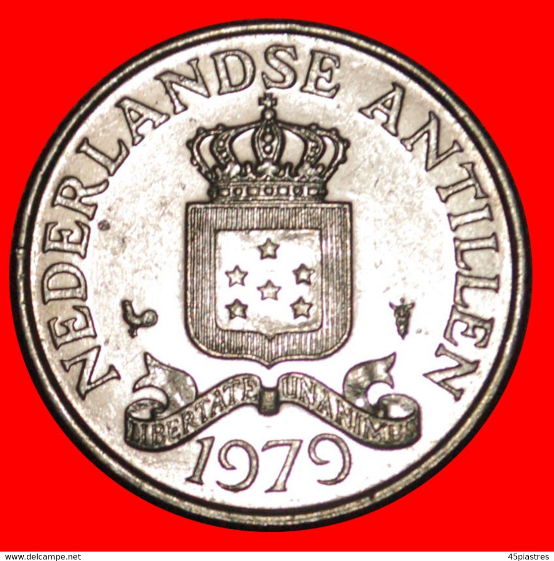 * JULIANA (1948-1980): NETHERLANDS ANTILLES ★ 25 CENTS 1979! LOW START ★ NO RESERVE! - Antilles Néerlandaises