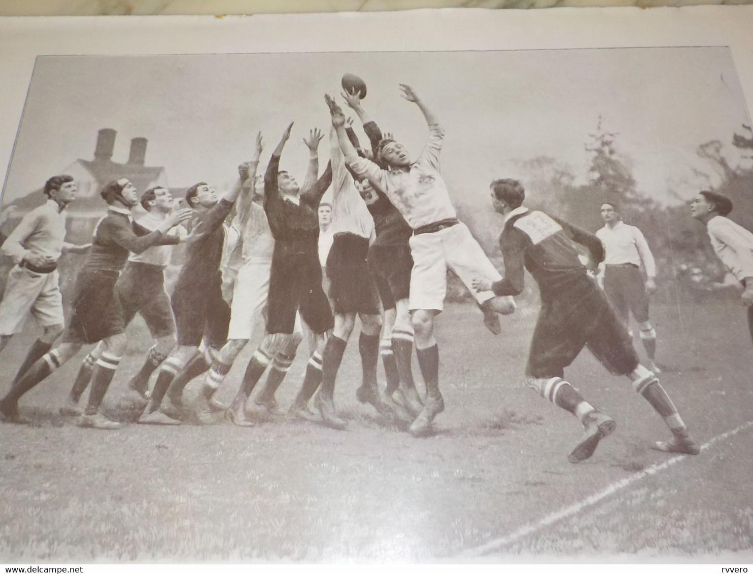 PHOTO MATCH SUD AFRIQUE -CAMBRIDGE 1906 - Rugby