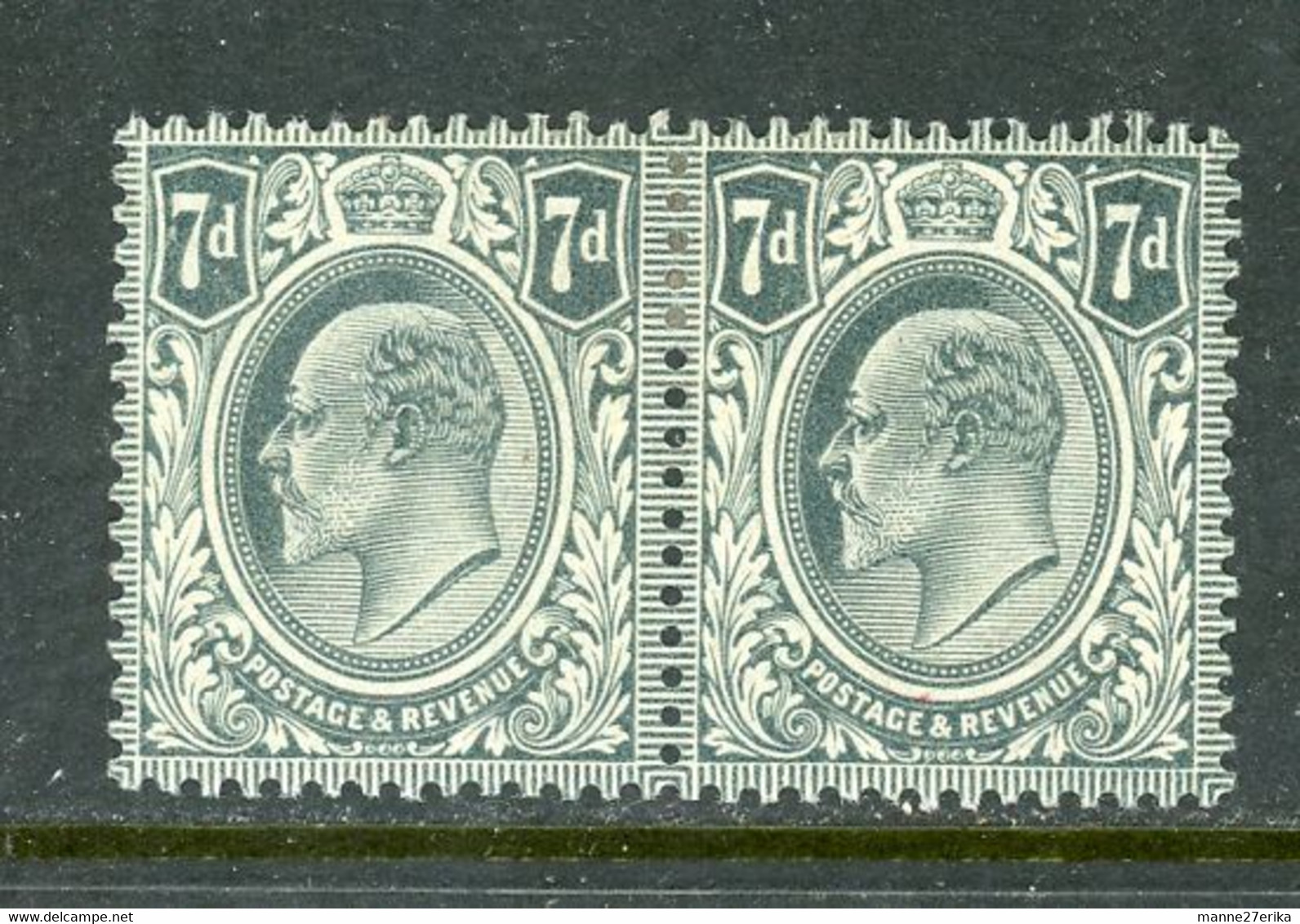 Great Britain MH 1909 King Edward Vll - Unused Stamps