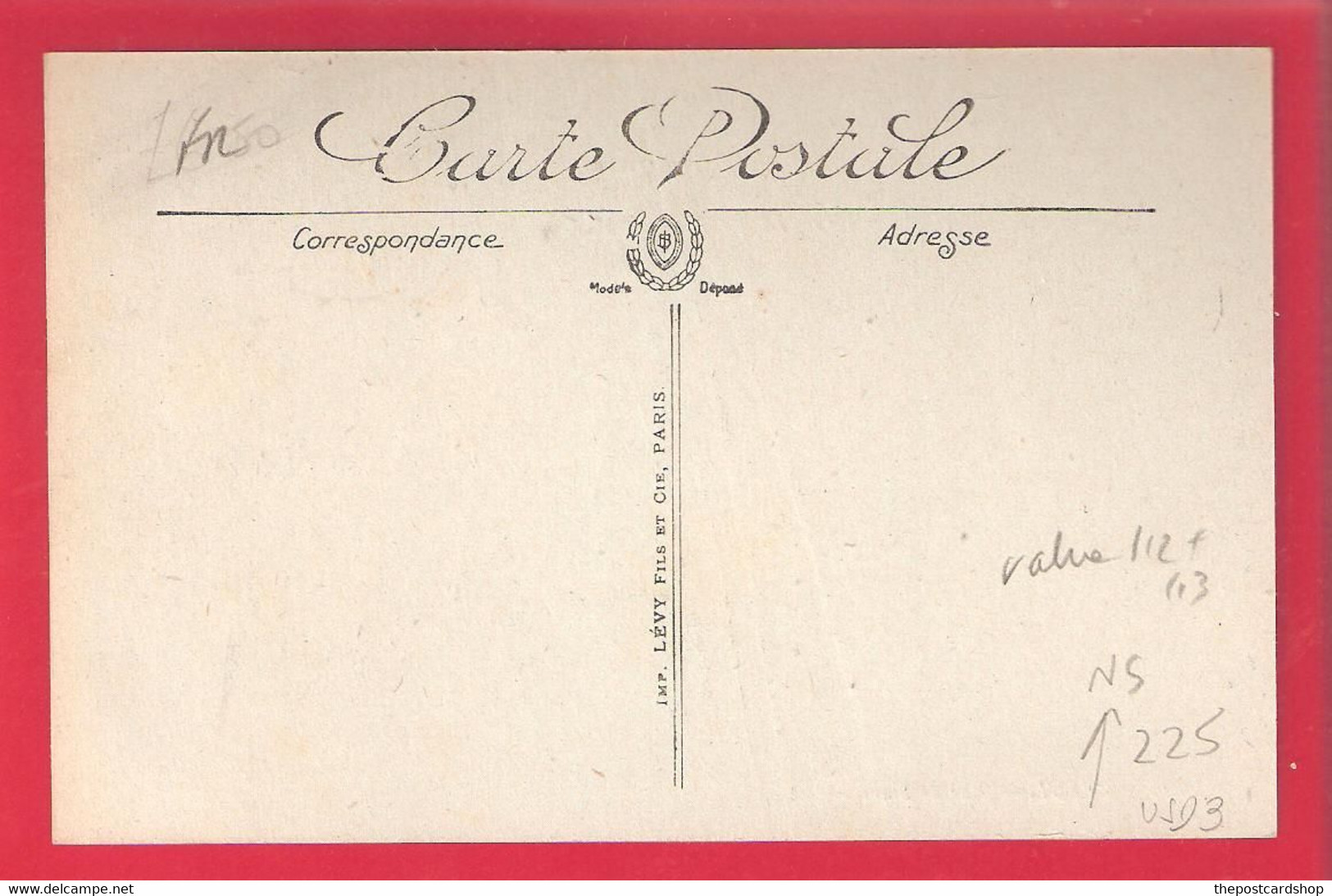 CPA 29 FINISTERE BREST No.123 LL RUE DE SIAM ( THAILAND ) LOUIS LEVY ANIMEE FRANCE - Brest