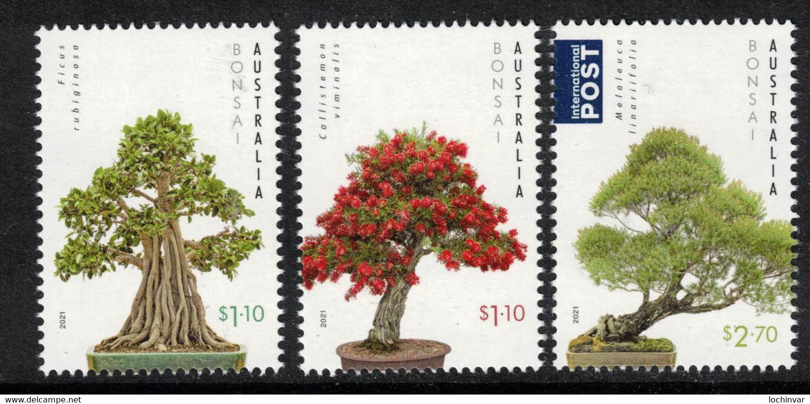 AUSTRALIA, 2021 BONSAI 3 MNH - Ungebraucht