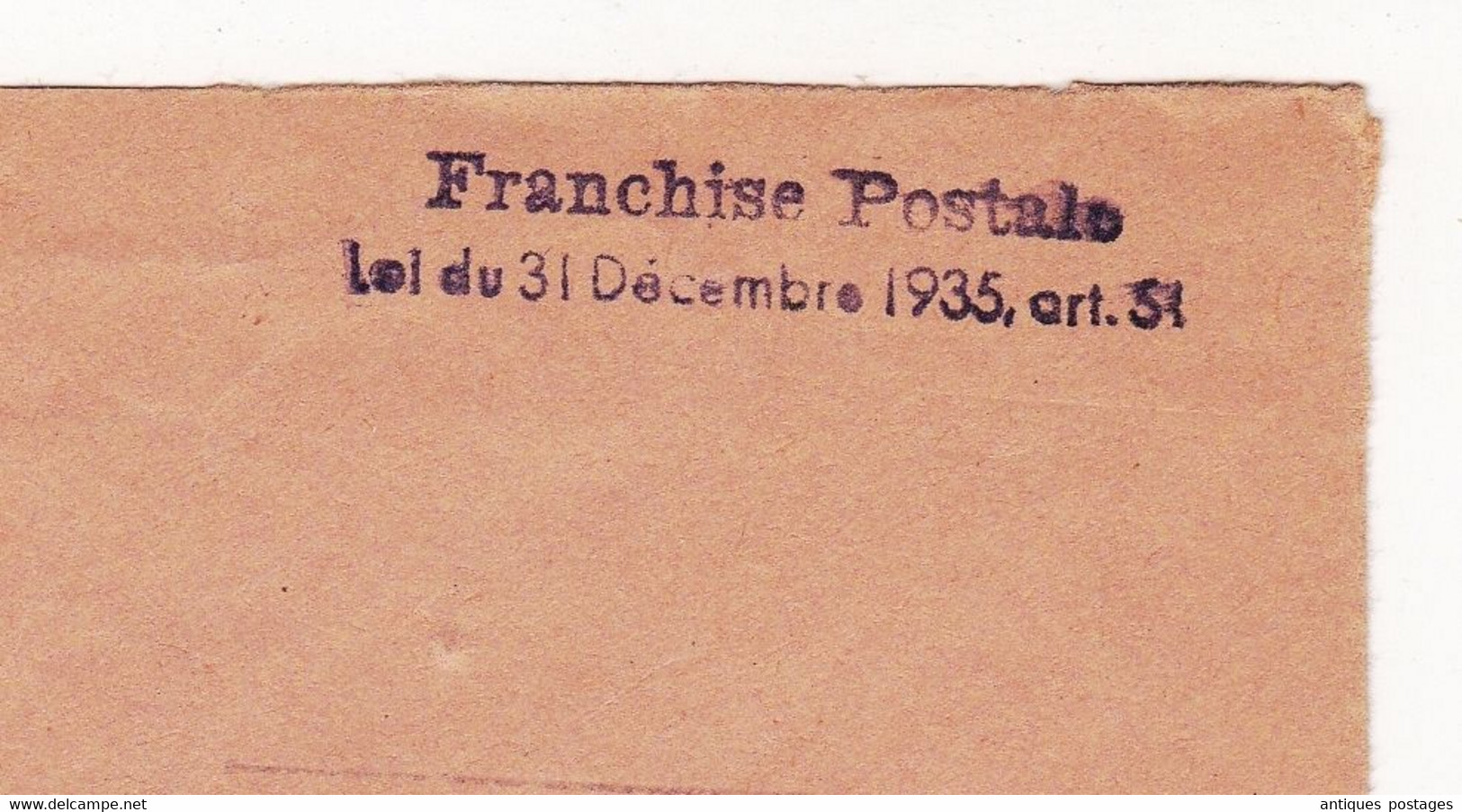 Lettre 1935 Trésor Public Impots Lille Nord Franchise Postale Nécessité De Fermer Le Trésorier Général - Civil Frank Covers