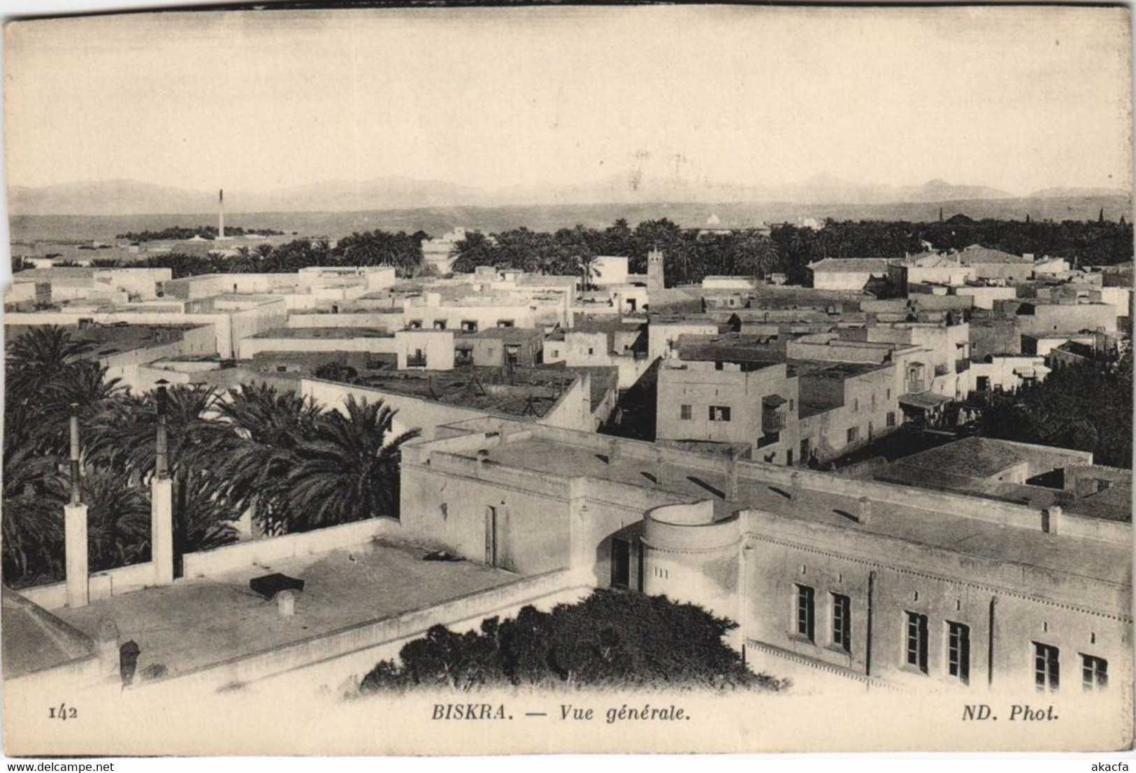 CPA AK BISKRA Vue Generale ALGERIE (1146646) - Biskra