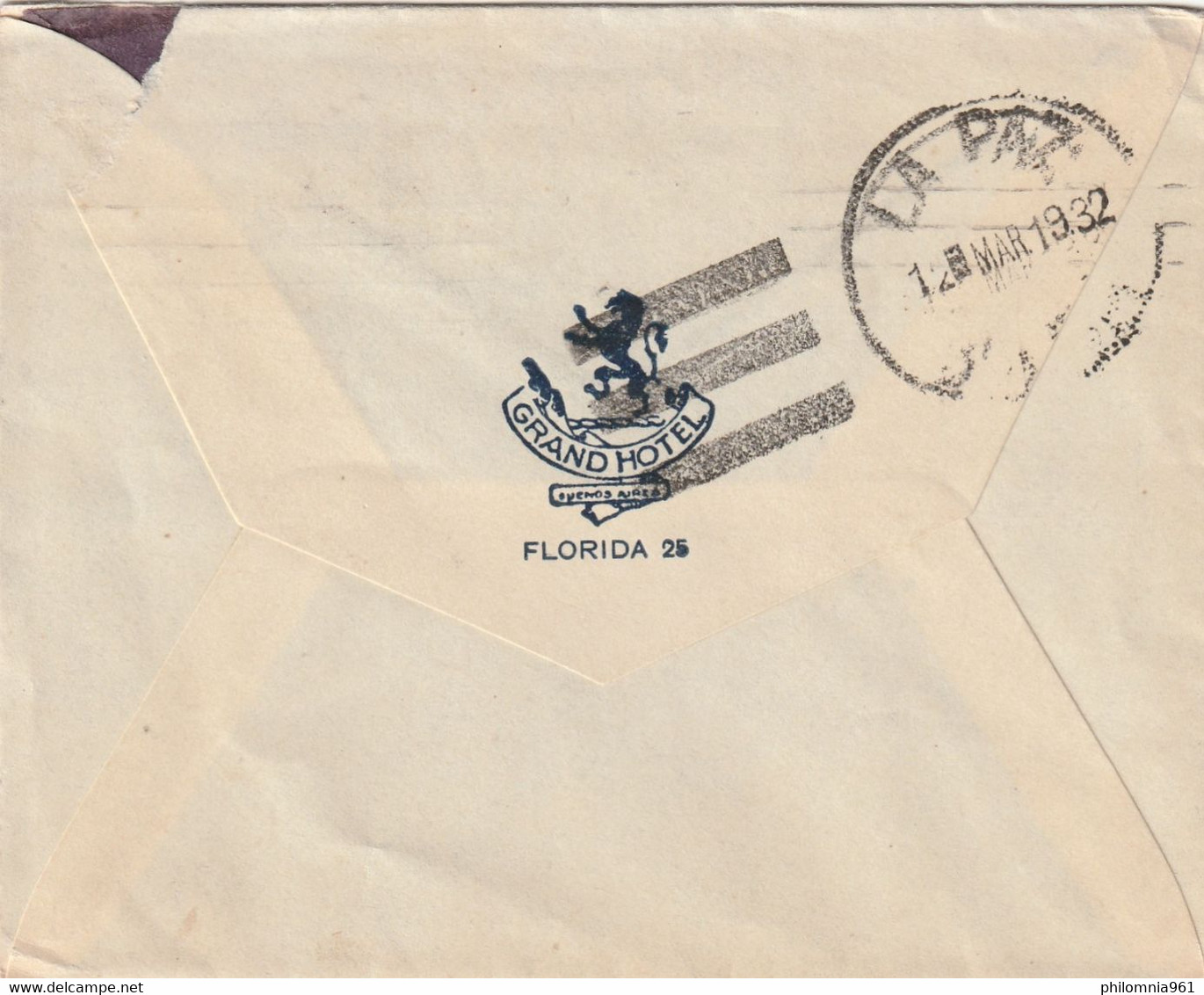 ARGENTINA AIRMAIL COVER  1932 - Other & Unclassified