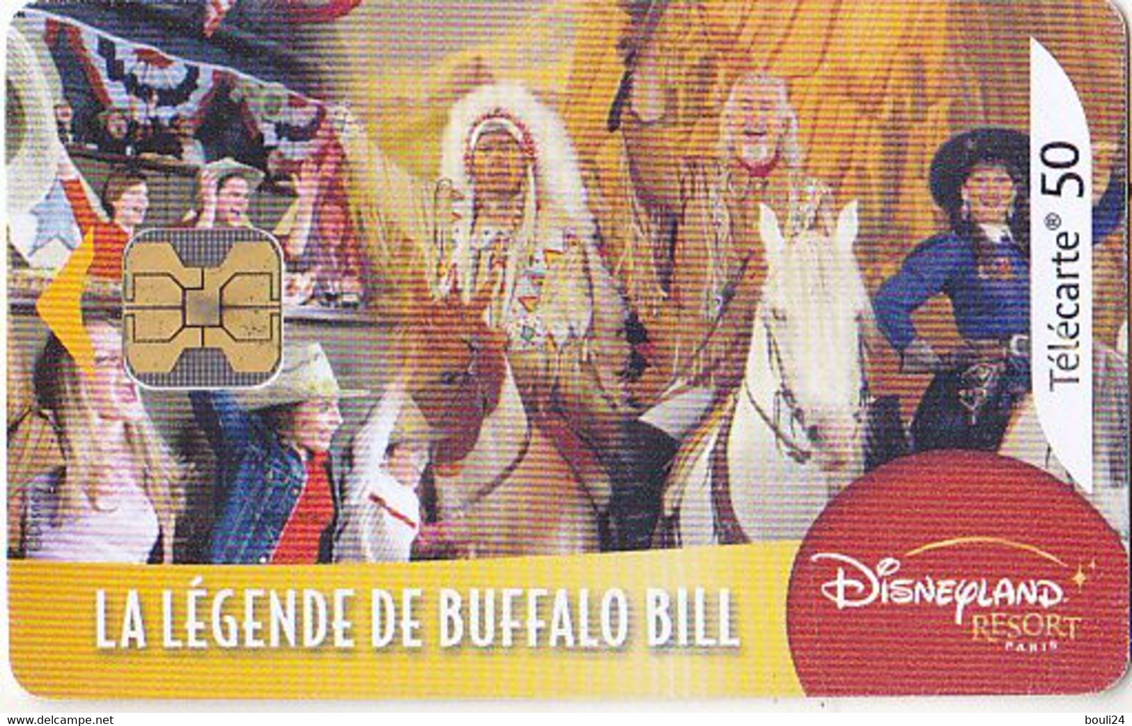 CARTE TELEPHONIQUE LA LEGENDE BUFFALO BILL - Cinema