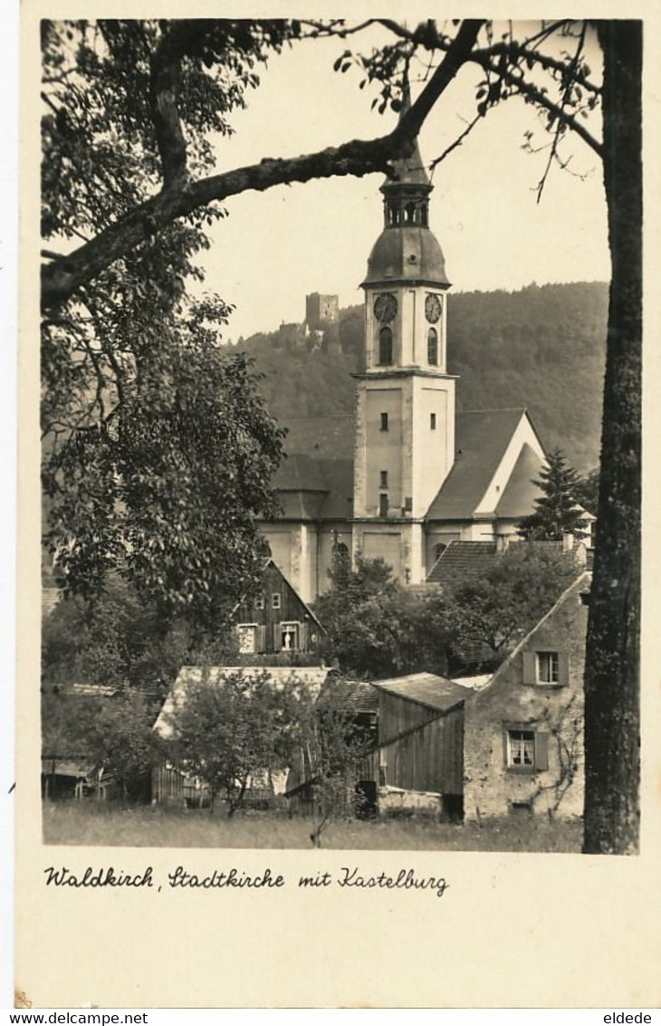 Waldkirch  Real Photo Kirche - Waldkirch