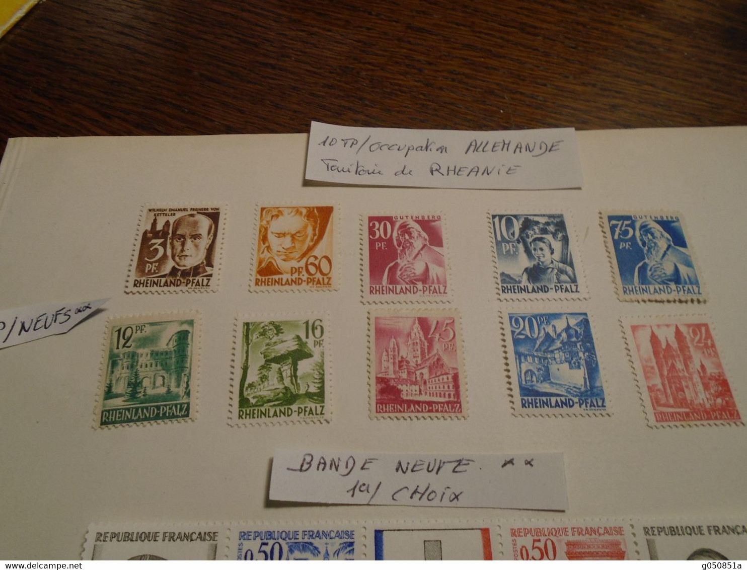 1940/45 - BON COLIS Pour SOLDAT Cote Seul70,00 Eur + Timbres D' OCCUPATIONS NEUFS** +BANDE Général/DE GAULLE++5 Photos - War Stamps