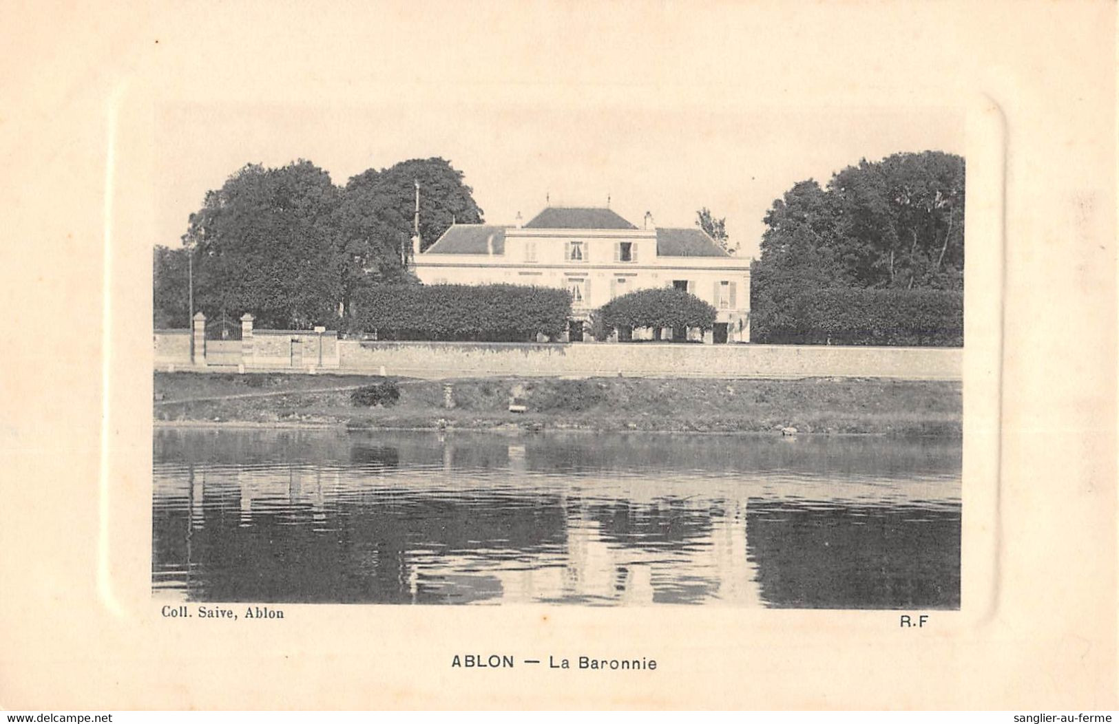 CPA 94 ABLON LA BARONNIE - Ablon Sur Seine