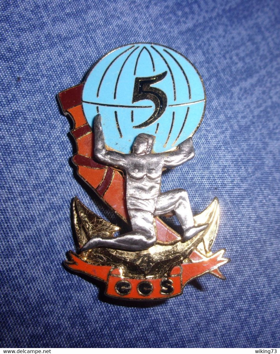 Insigne CCS 5° Régiment Inter Armes D’Outre Mer - Djibouti - Armée Française - Medical Services