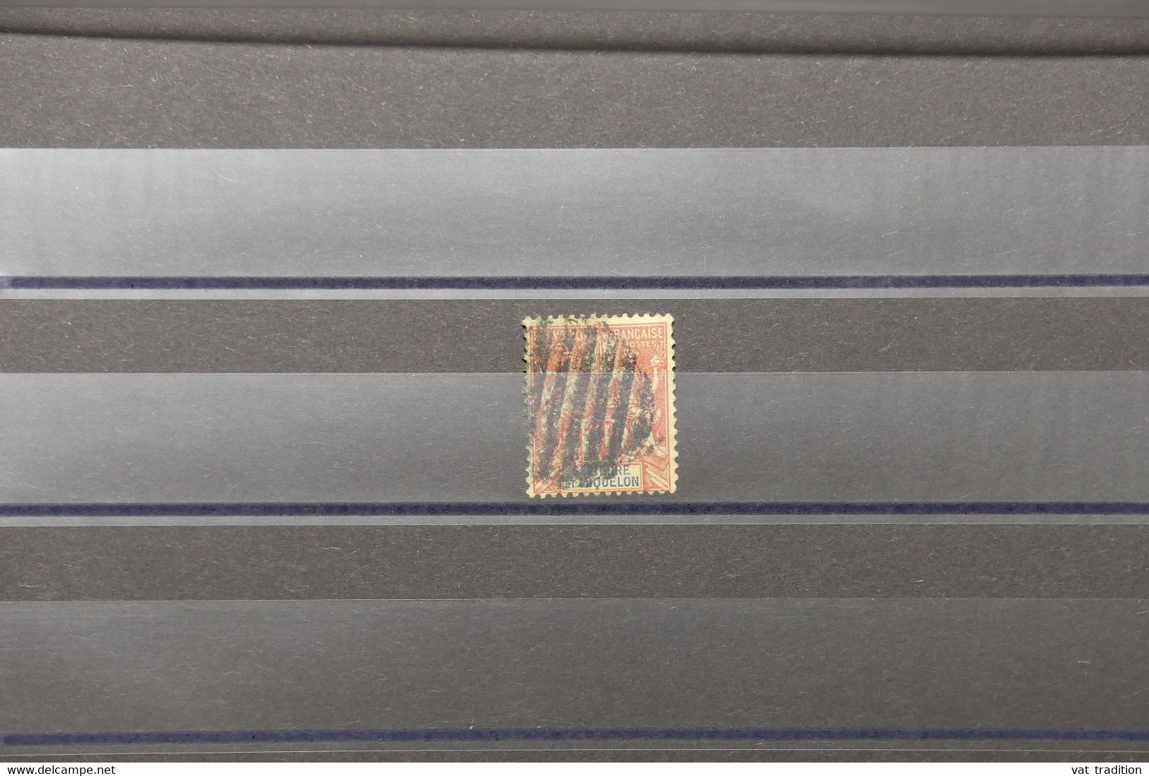 ST PIERRE ET MIQUELON -  Type Groupe 10c Avec Oblitération étrangère (New Zel) - L 102492 - Used Stamps
