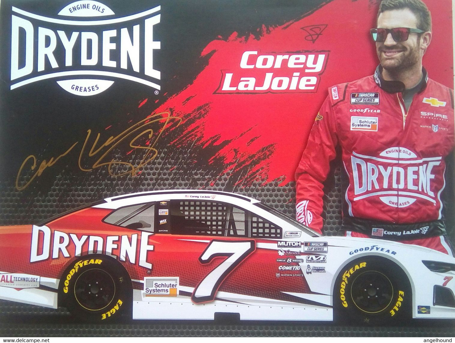 Corey LaJoie ( American Race Car Driver ) - Handtekening