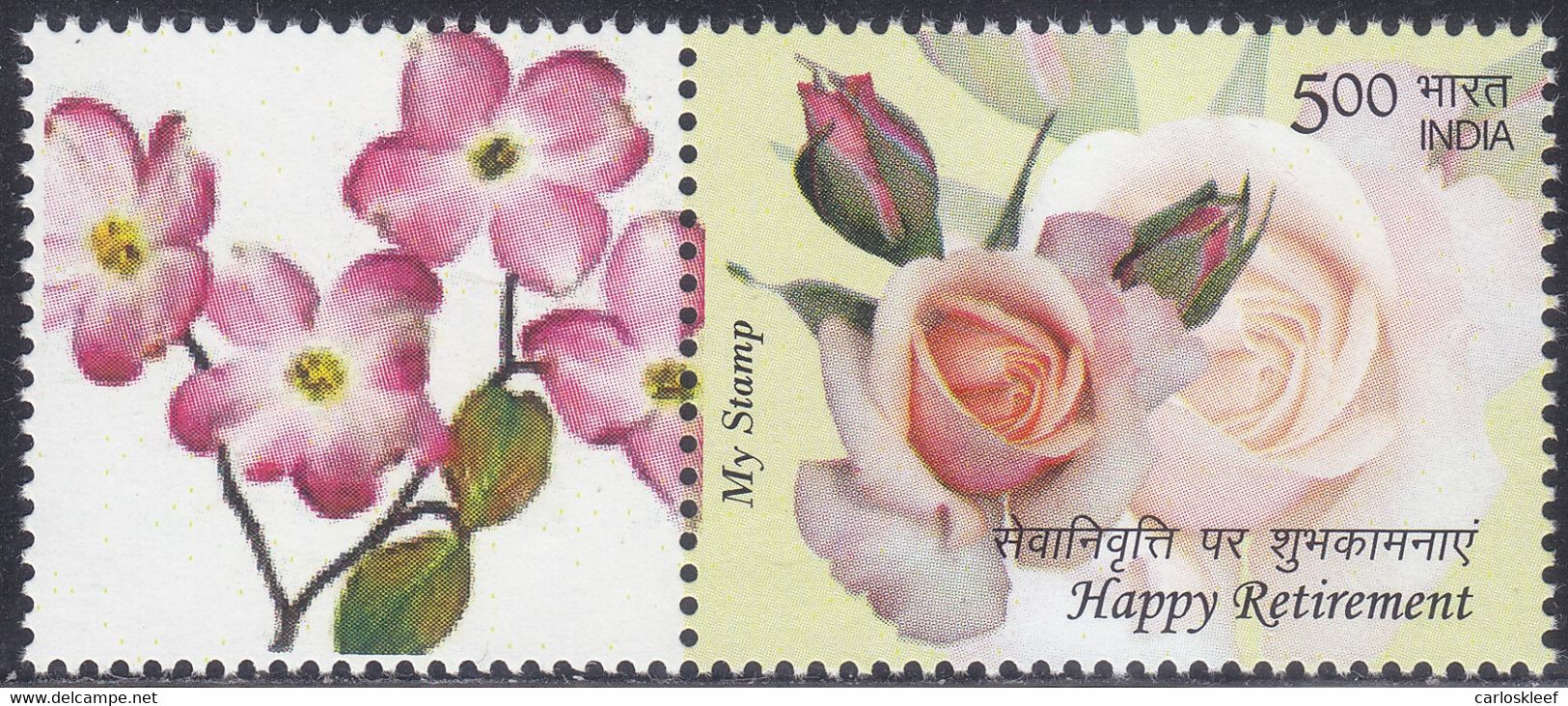 India - My Stamp New Issue 25-06-2020  (Yvert 3356) - Nuevos