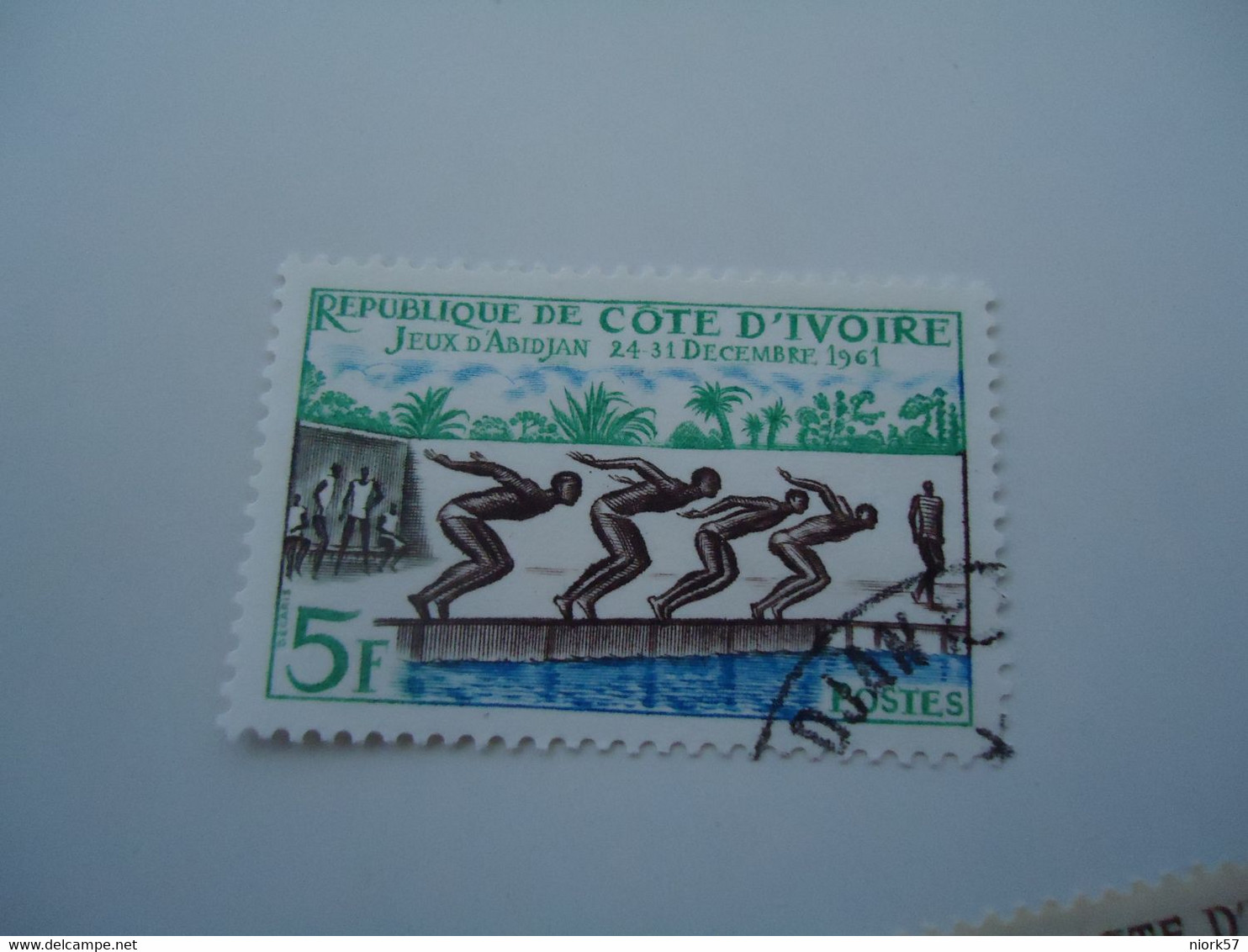 IVORY COAST USED STAMPS SPORTS - Plongée