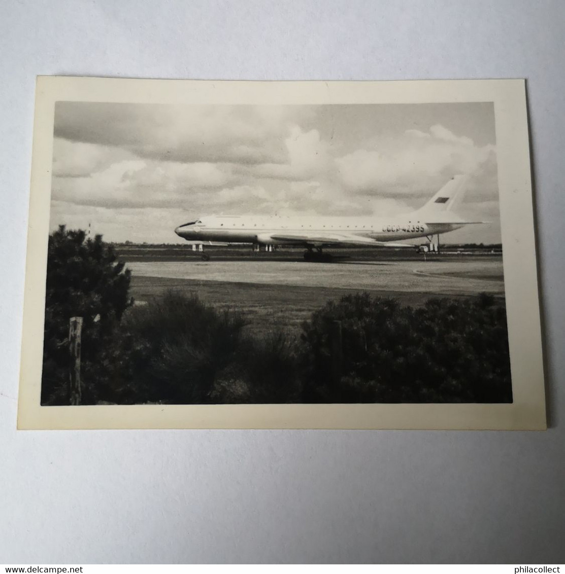 AIRPLANE Tupolev At Shetland Air Show? Orginal Old Photo Ca 10.5 X 7.5cm / 195? - 1946-....: Era Moderna