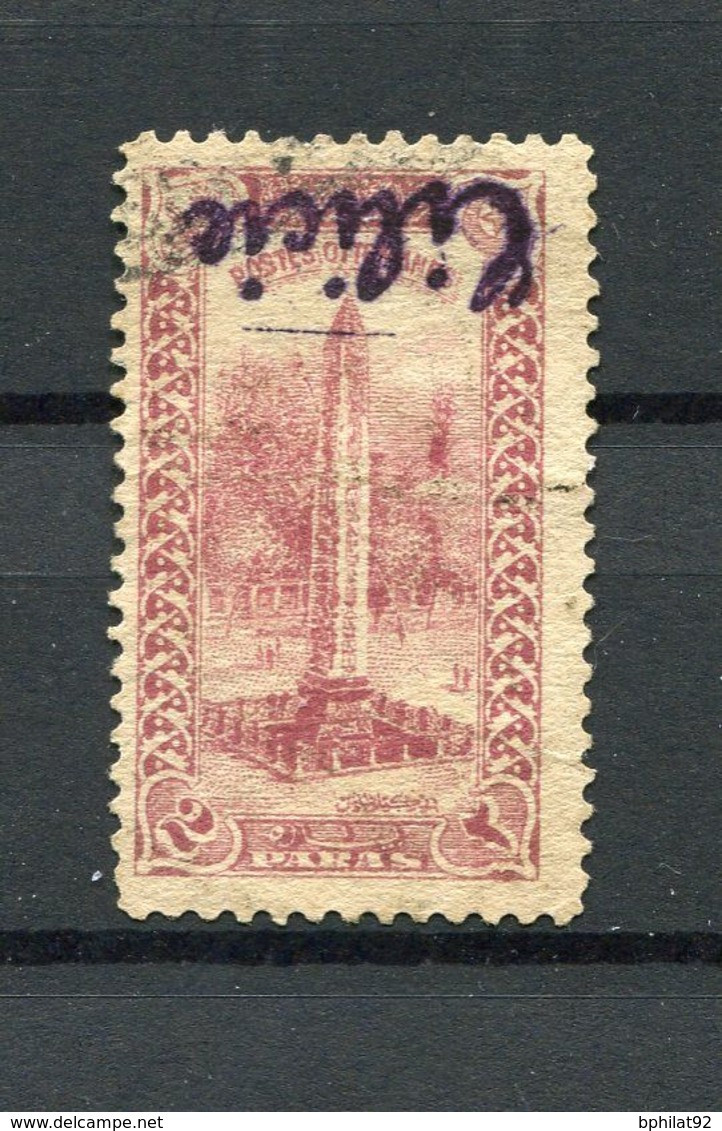 !!! CILICIE, N°48 SURCHARGE RENVERSEE OBLITERE - Used Stamps