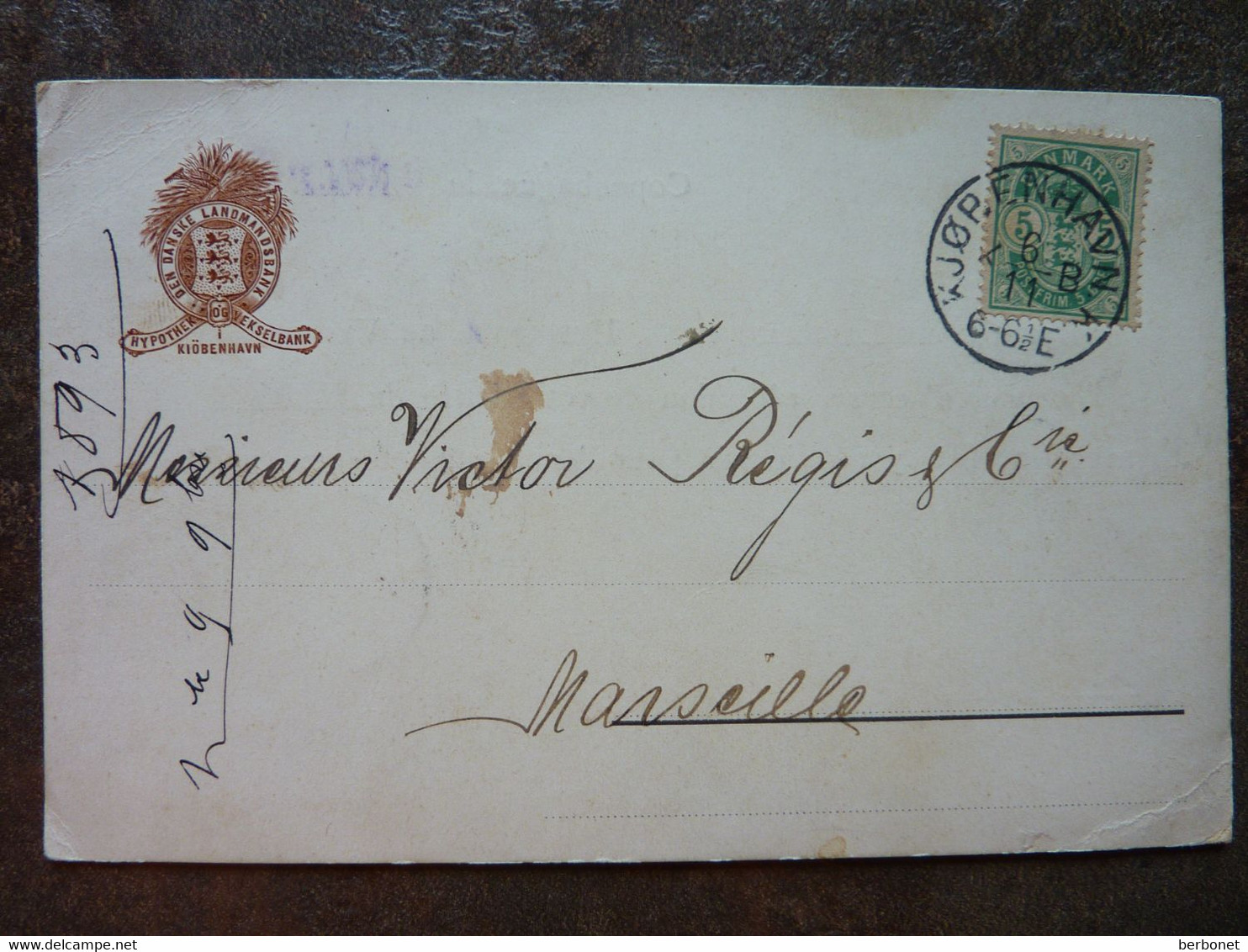 1893   Post Card Used - Covers & Documents