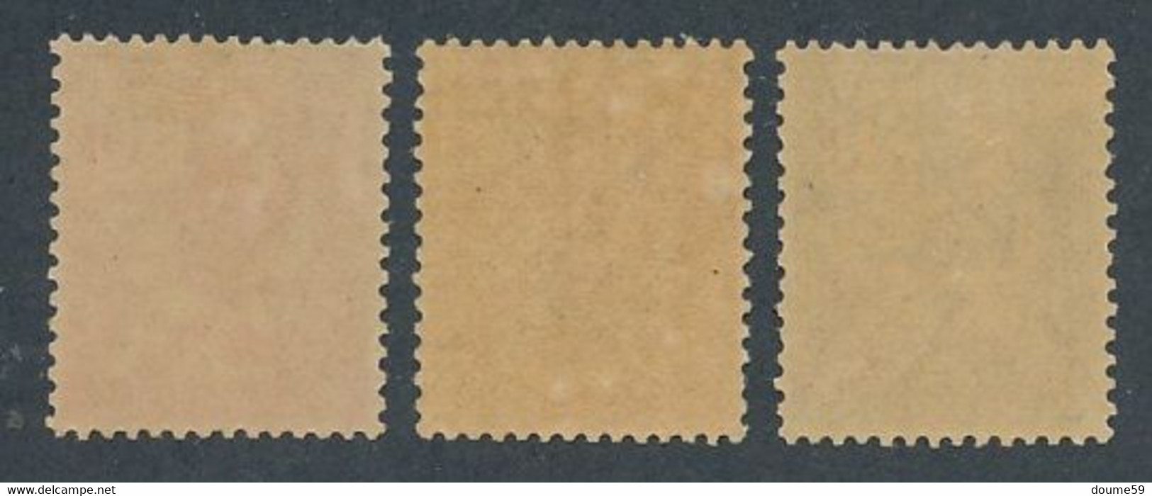 EC-645: FRANCE: Lot Avec N°116/118* - 1900-02 Mouchon