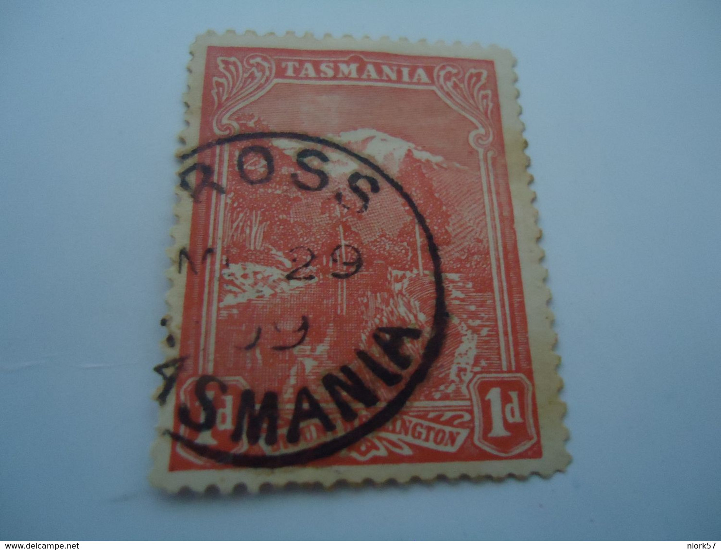 TASMANIA  USED STAMPS LANDSCAPES  POSTMARK - Andere & Zonder Classificatie