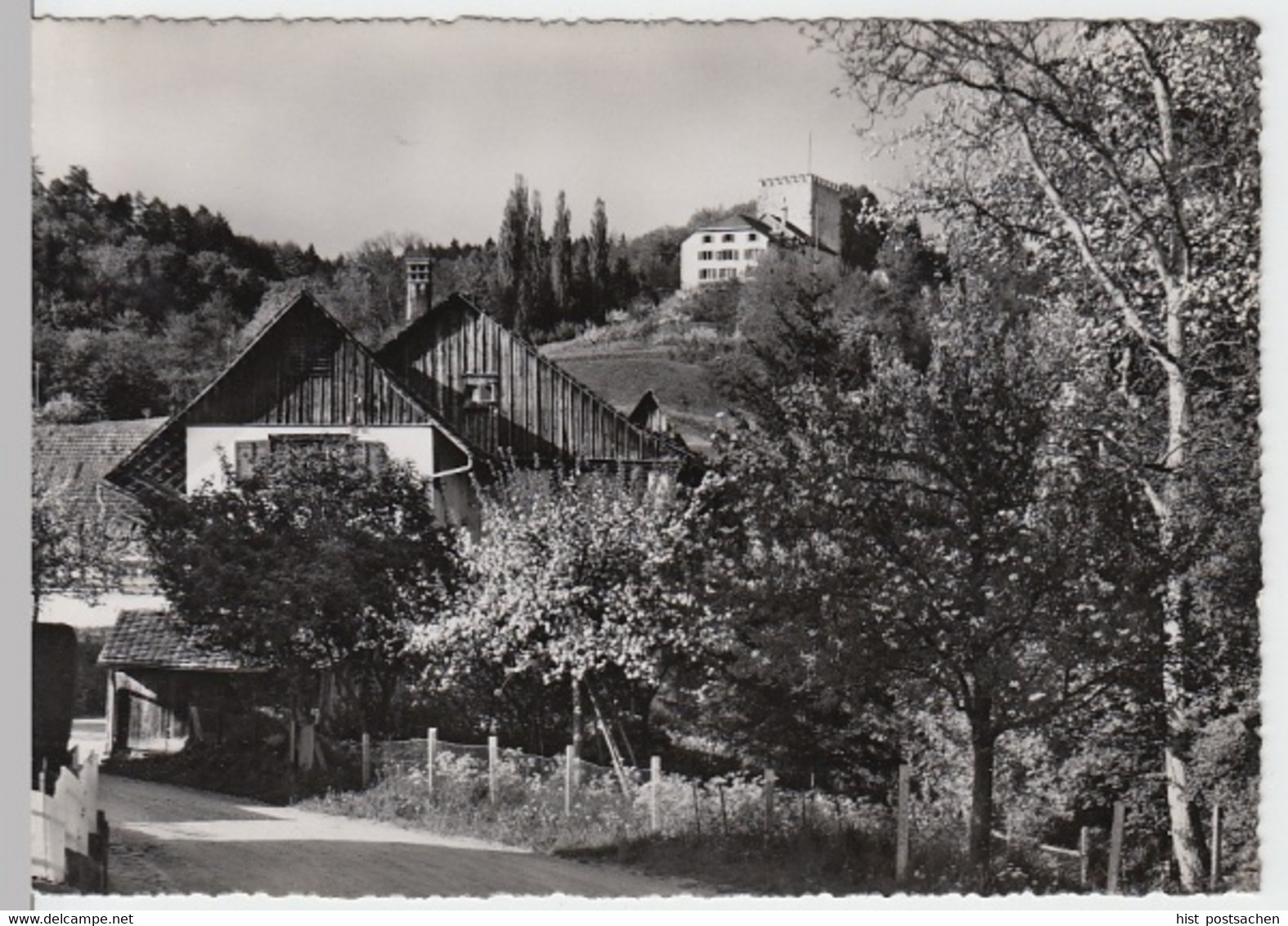 (14613) Foto AK Weinfelden, Ortsansicht, Schloss, Nach 1945 - Weinfelden
