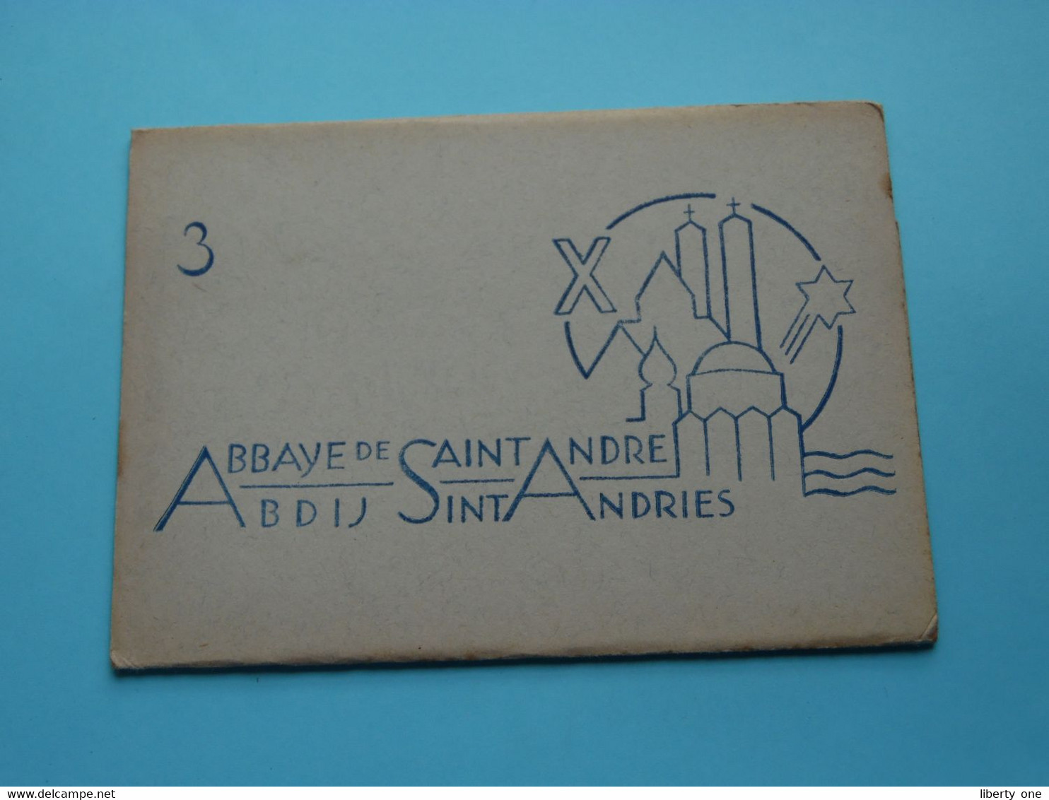 Abbaye - Abdij SINT-ANDRIES Saint-André LOPHEM Loppem > DEEL 3 ( Edit. Thill ) 19?? ( CARNET Met 6 Losse Kaarten ) ! - Zedelgem