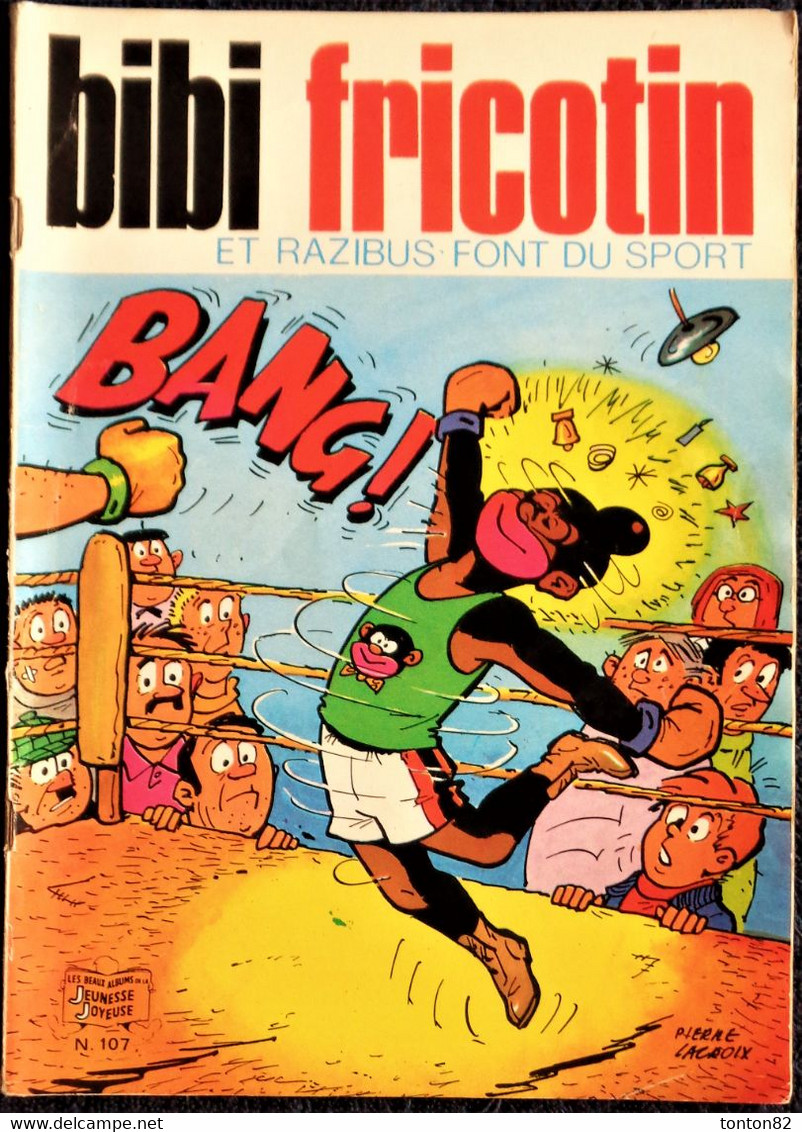 Bibi Fricotin - N° 107 - Bibi Fricotin Et Razibus Font Du Sport . - Bibi Fricotin