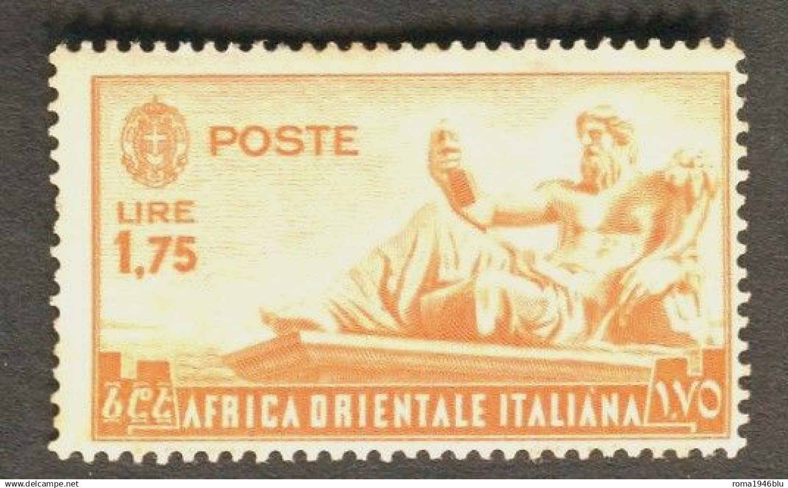 AFRICA ORIENTALE ITALIANA 1938 SOGGETTI VARI P.O. 1,75  ** MNH - Africa Orientale Italiana