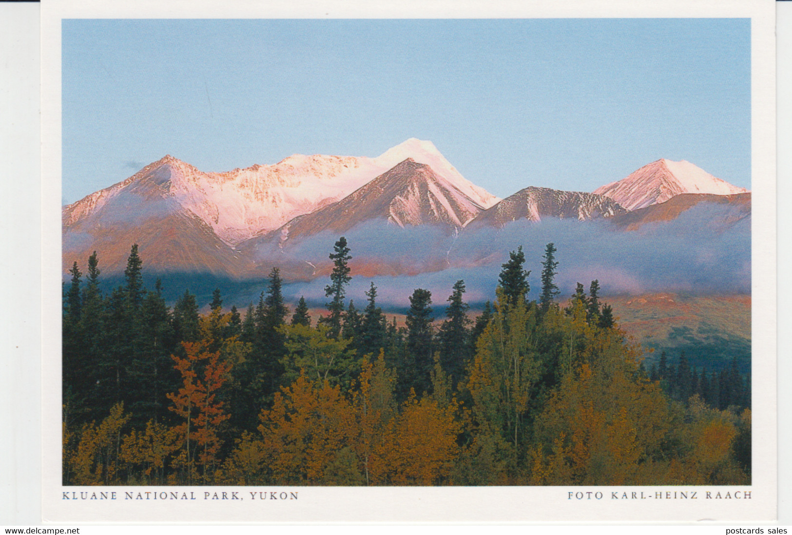 Yukon Kluane National Park Uncirculated/ask Verso - Yukon