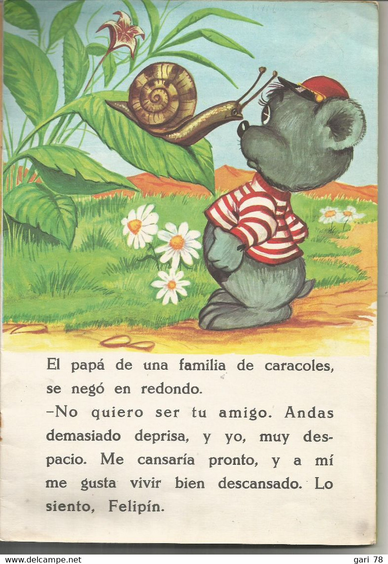 EL OSITO FELIPIN - Pequenos Albumes Eva N° 19 - Année 1974 - Juniors