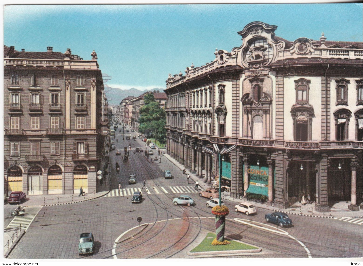 Torino - Via Cernaia - 1978 - Transportmiddelen