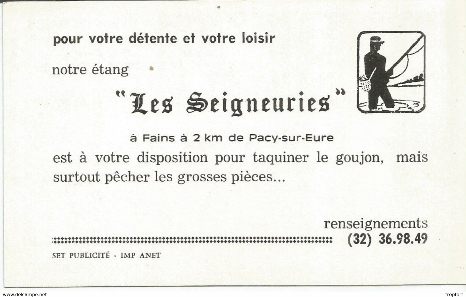 F130 / Carte Publicitaire De Visite PUB Advertising Card / RESTAURANT LA MERE CORBEAU  (27) PACY-SUR-EURE ESNEE - Pacy-sur-Eure