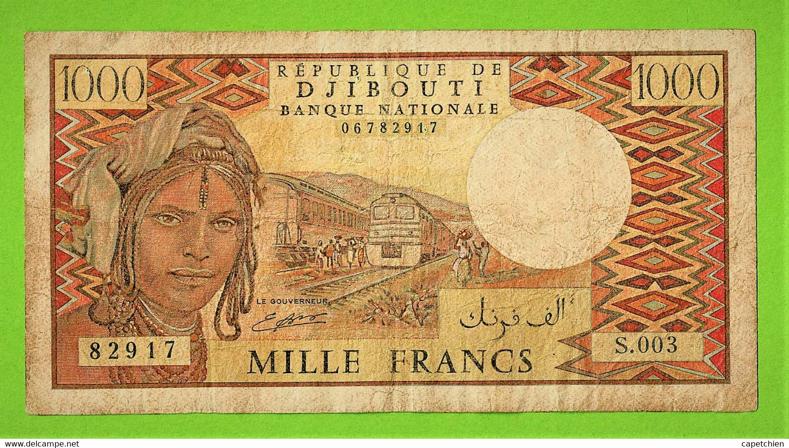 REPUBLIQUE DE DJIBOUTI / 1000 FRANCS - Djibouti