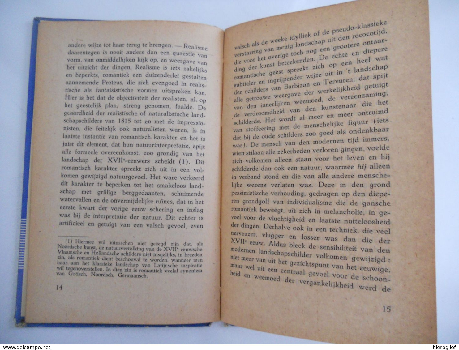 HERKOMST DER HEDENDAAGSCHE SCHILDERKUNST Door Urb Van De Voorde  Met 22 Illustraties De Seizoenen 38 - Histoire