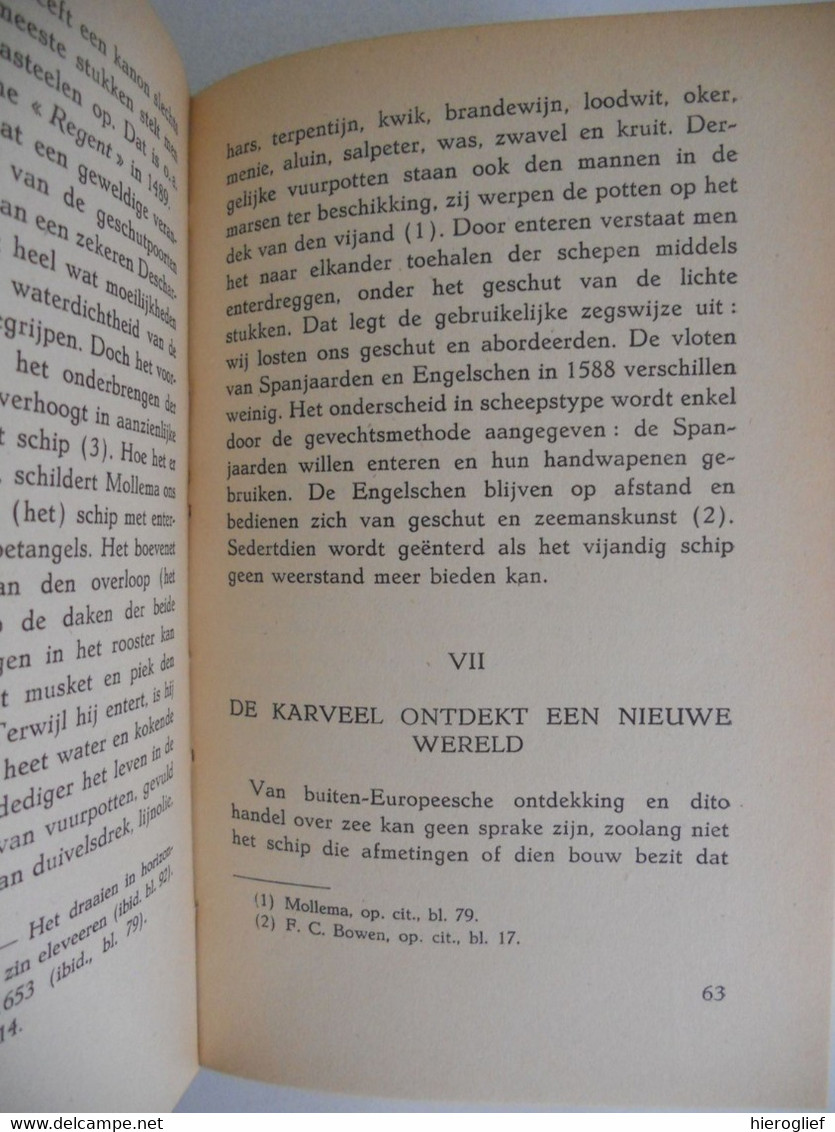 GESCHIEDENIS VAN HET SCHIP Door Paul De Vree Met Illustraties De Seizoenen 28 Boot Zeevaart Scheepsbouw Varen - Histoire