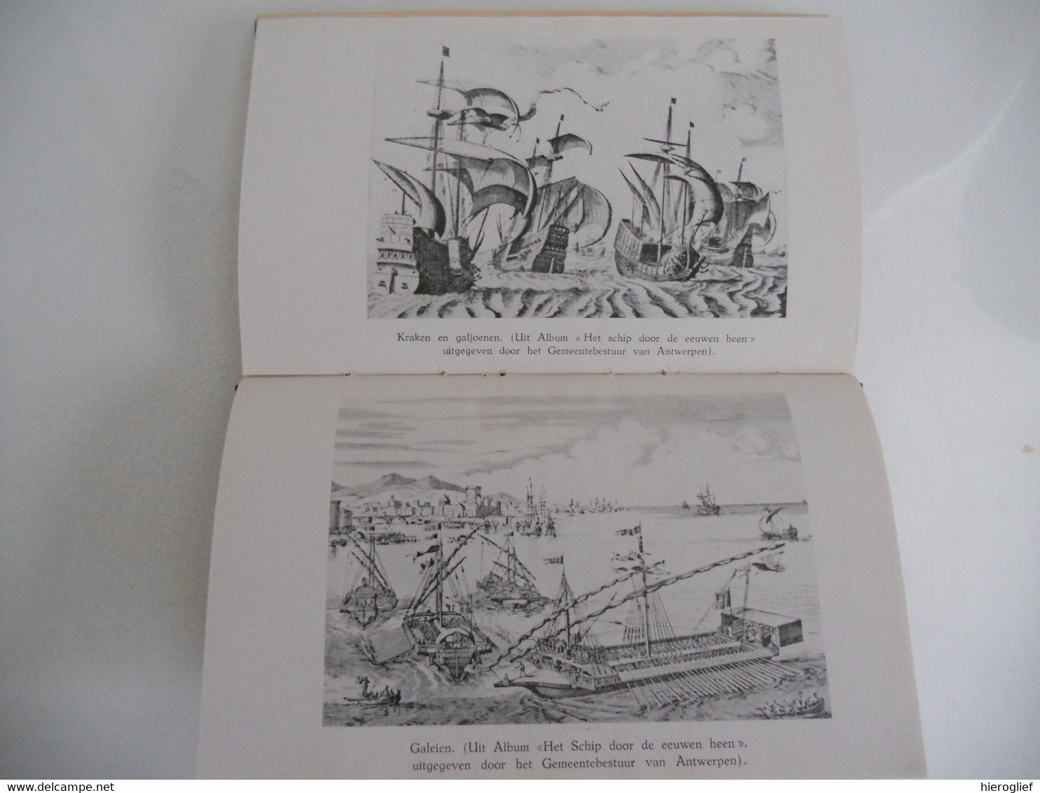 GESCHIEDENIS VAN HET SCHIP door Paul De Vree met illustraties de seizoenen 28 boot zeevaart scheepsbouw varen