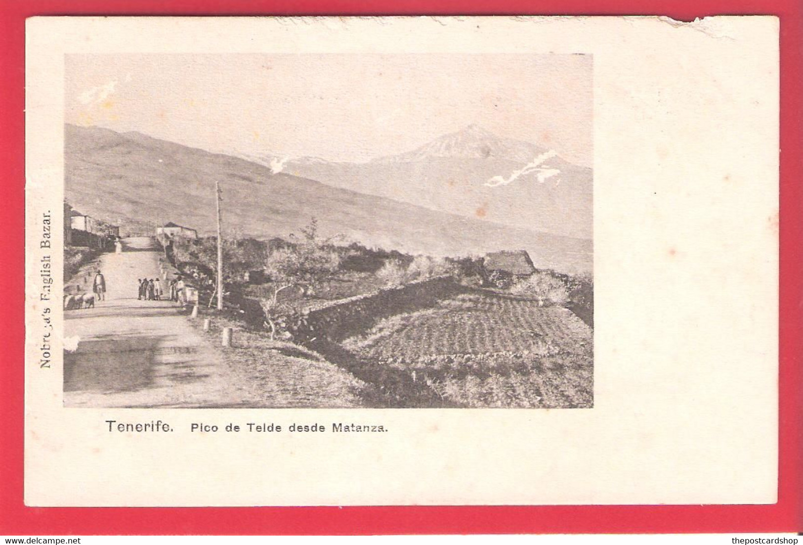 SPAIN ESPANA TENERIFE PICO DE TELDE DESDE MATANZA DOS SIMPLE MORE SPAIN FOR SALE - Tenerife